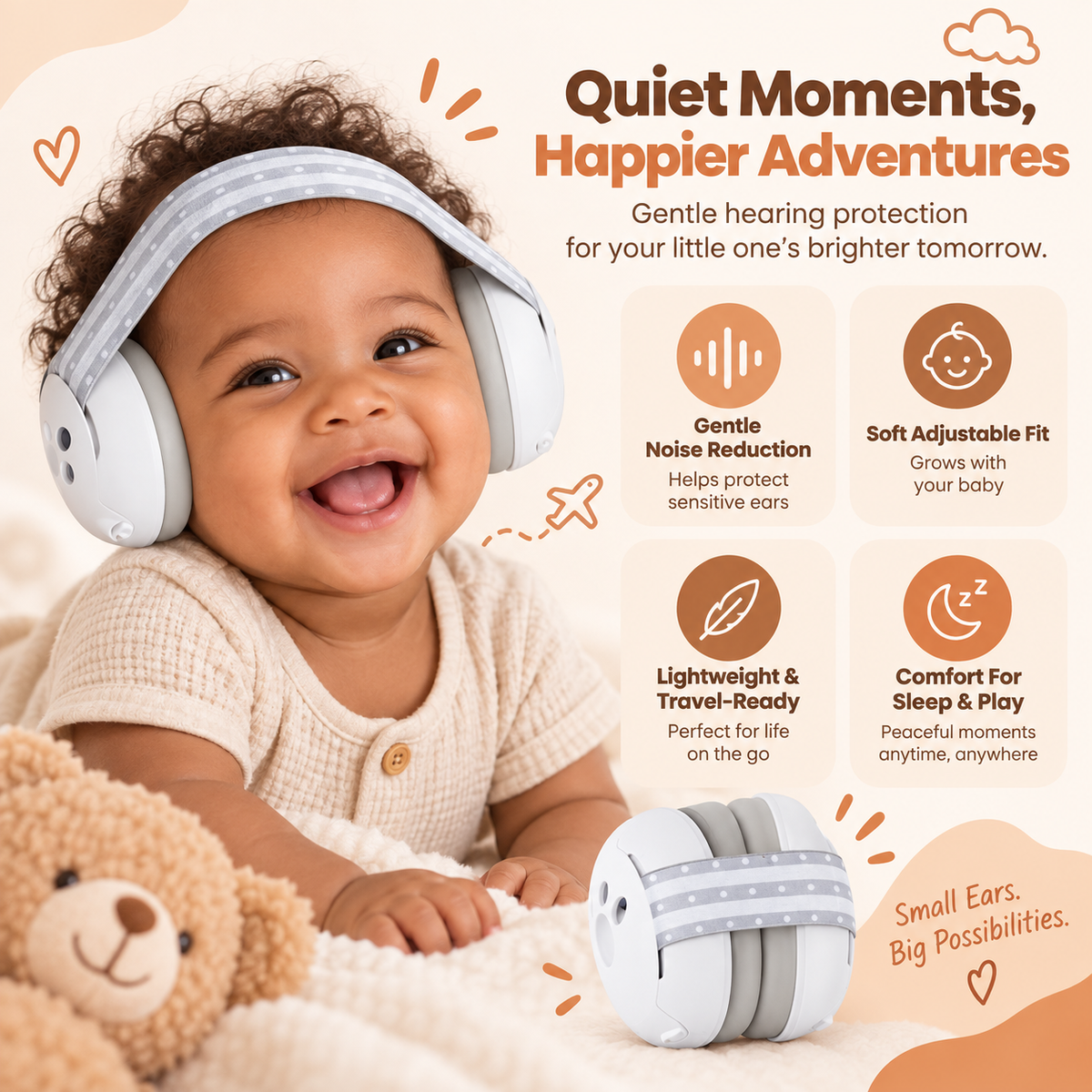 Bubiigo® GoHush Baby Earmuffs