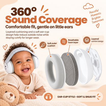Bubiigo® GoHush Baby Earmuffs